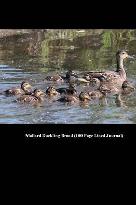 Book cover for Mallard Duckling Brood (100 Page Lined Journal)