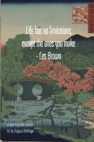 Cover of Life has no limitations, except the ones you make. - Les Brown