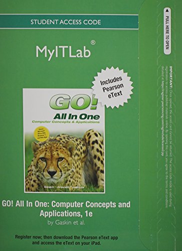 Book cover for myitlab with Pearson eText -- Access Code -- for GO! All in One [Office 2010]