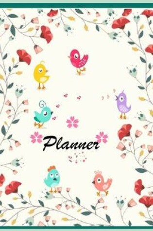Cover of Planner ( For Agenda, Organizer Day, Week, Month, Year Planner )