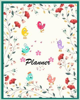 Book cover for Planner ( For Agenda, Organizer Day, Week, Month, Year Planner )