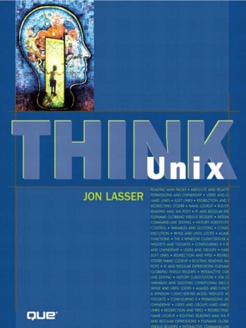 Book cover for Think Unix