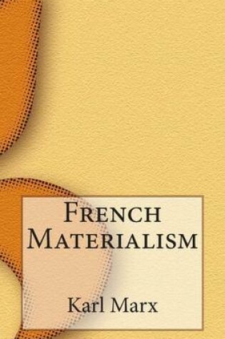 Cover of French Materialism