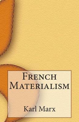 Book cover for French Materialism