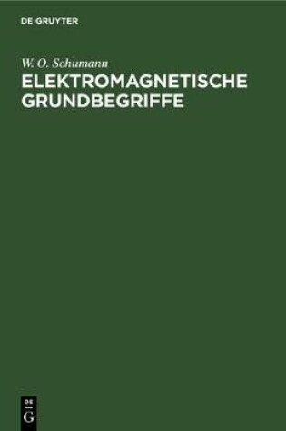 Cover of Elektromagnetische Grundbegriffe