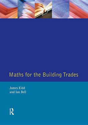 Book cover for Maths for the Building Trades