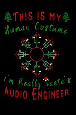 Book cover for this is my human costume im really santa's Audio Engineer