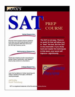 Book cover for SAT Prep Course Ebook