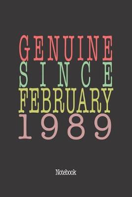 Book cover for Genuine Since February 1989