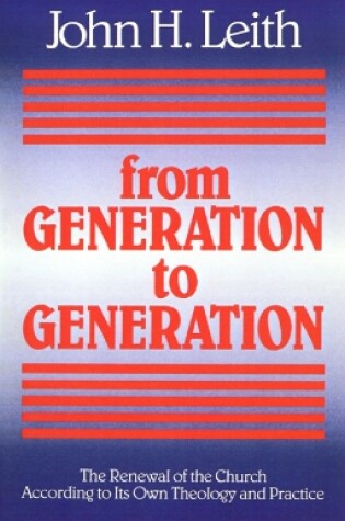 Cover of From Generation to Generation