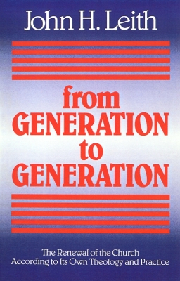 Book cover for From Generation to Generation