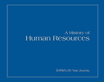 Book cover for A  History of Human Resources