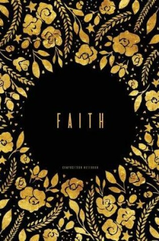 Cover of Composition Notebook - Faith