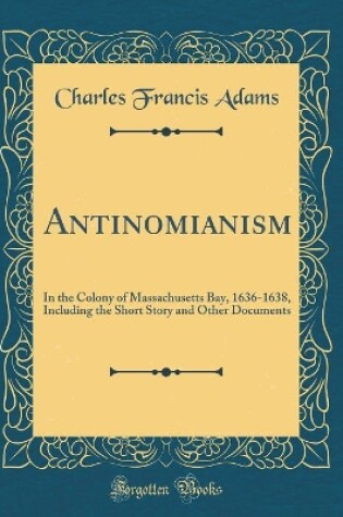 Cover of Antinomianism