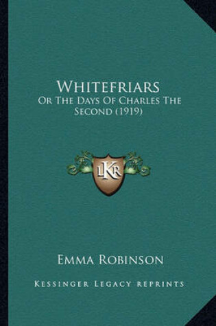 Cover of Whitefriars Whitefriars