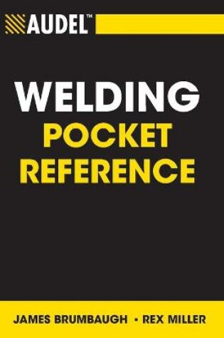 Cover of Audel Welding Pocket Reference