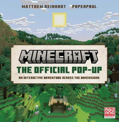 Book cover for Minecraft: The Official Pop-Up