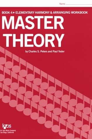 Cover of Bastien Master Theory Book 4