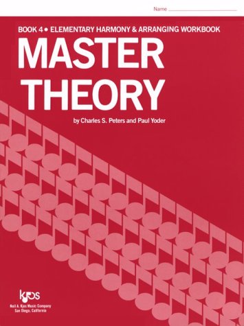 Book cover for Bastien Master Theory Book 4