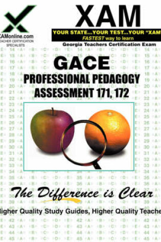 Cover of GACE Professional Pedagogy Assessment 171, 172