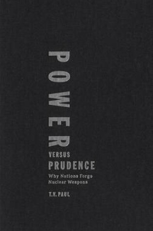 Cover of Power Versus Prudence