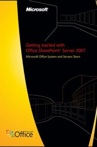 Cover of Getting Started with Office SharePoint Server