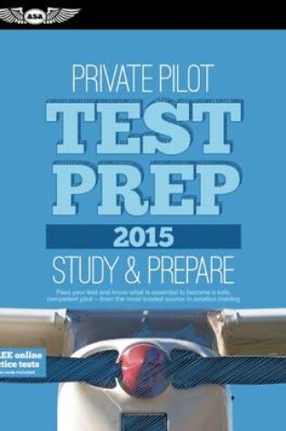 Cover of Private Pilot Test Prep 2015 + Tutorial Software