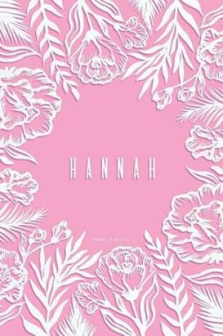 Cover of Hannah Journal To Write In