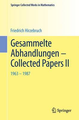 Book cover for Gesammelte Abhandlungen - Collected Papers II