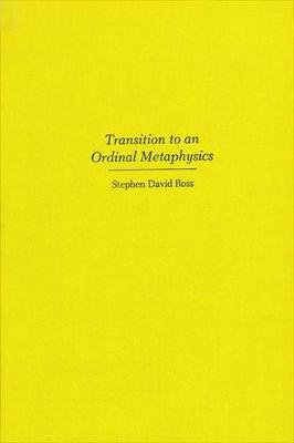 Book cover for Transition to an Ordinal Metaphysics