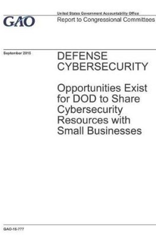 Cover of Defense Cybersecurity