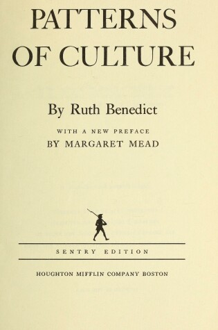 Cover of Patterns of Culture