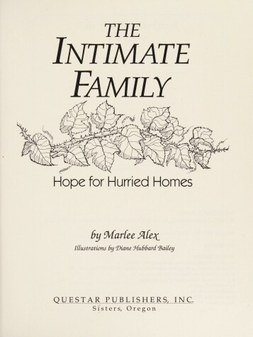 Book cover for Intimate Family
