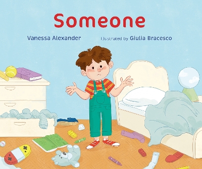 Book cover for Someone