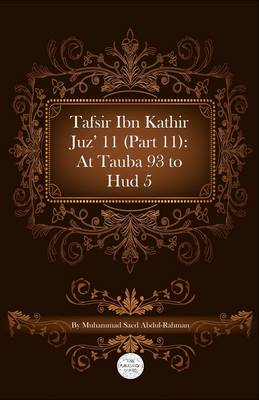 Book cover for Tafsir Ibn Kathir Juz' 11 (Part 11)