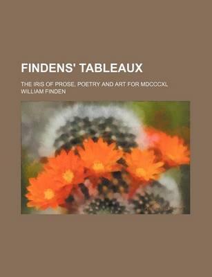 Book cover for Findens' Tableaux; The Iris of Prose, Poetry and Art for MDCCCXL