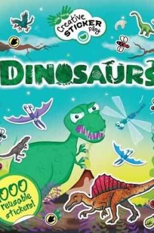 Cover of Little Hands Sticker Book-Dinosaurs