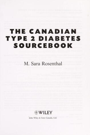 Cover of The Canadian Type 2 Diabetes Source Book