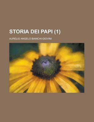 Book cover for Storia Dei Papi (1)