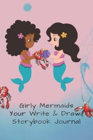 Cover of Cute Mermaid Blank Story Book Journal