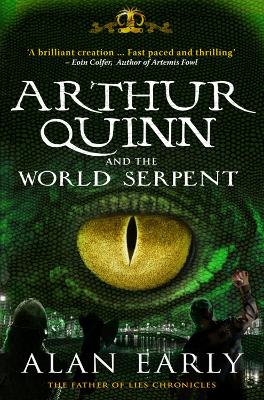 Book cover for Arthur Quinn and the World Serpent