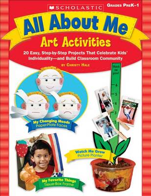 Book cover for All about Me Art Activities