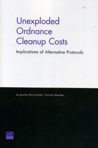 Cover of Unexploded Ordnance Cleanup Costs