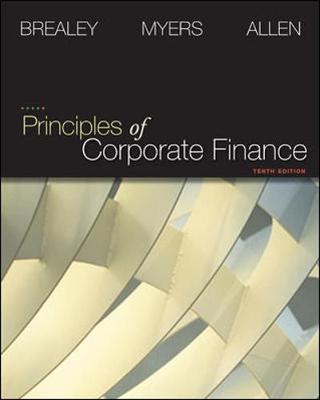 Book cover for Principles of Corporate Finance + Connect Access Card