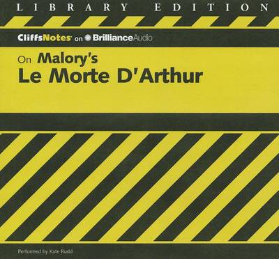 Book cover for Cliffnotes on Malory's Le Morte D'Arthur / the Death of Arthur