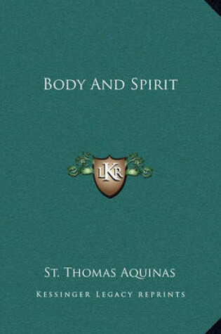 Cover of Body and Spirit