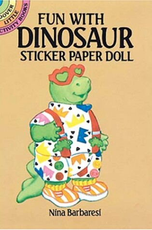 Cover of Fun with Dinosaur Sticker Paper Doll