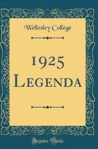 Cover of 1925 Legenda (Classic Reprint)