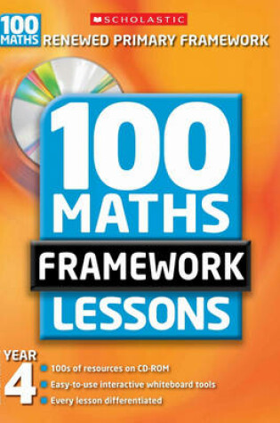 Cover of 100 New Maths Framework Lessons for Year 4