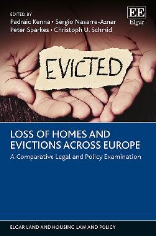 Cover of Loss of Homes and Evictions across Europe